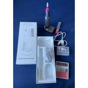 New Nail Drill, Cordless Electric Nail Drill Professional Efile Nail Drill Kit